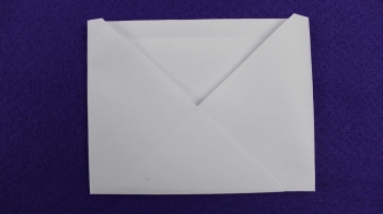 Traditionelle Origami Briefumschlag